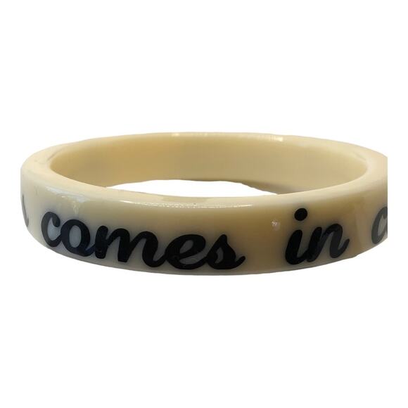 Energize Your Day Cream Motivation Bracelet - Success Comes In Cans, Not Can’ts - Picture 4 of 6